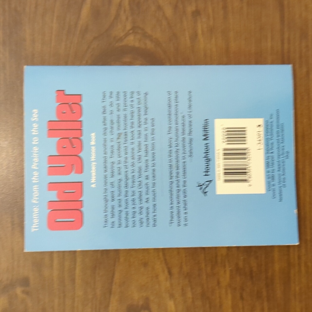 Old Yeller Paperback Book - Picture 2 of 4